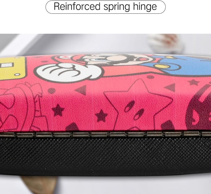 PERFECTSIGHT Store Hard Shell Eyeglasses Case, Kawaii Protective Glasses Case for Kids, Cute Eyeglass Case for Women Men Girls - Image 3